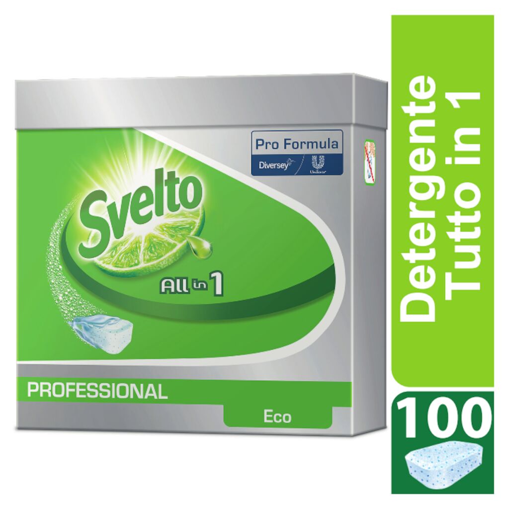 Svelto Tutto in 1 Eco Tablets 5x100pz - Detergente per lavastoviglie in pastiglie eco 3 in 1
